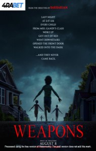 Weapons (2025) Hindi Dubbed